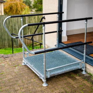 Half Steps With Handrails | Ramps For Access | UK